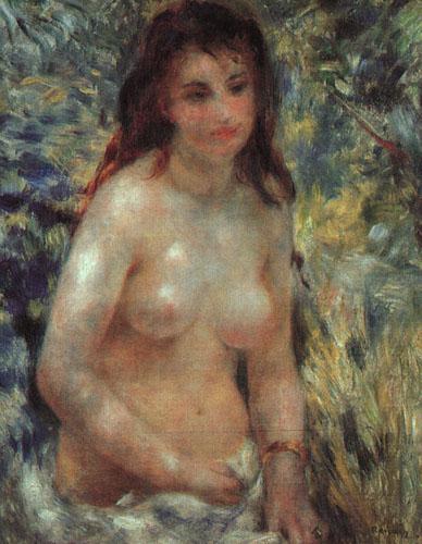 Pierre Renoir Study for Nude in the Sunlight Sweden oil painting art